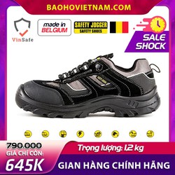 Giày Bảo Hộ Lao Động jogger Jumper S3 chính hãng siêu bền mũi thép chống đinh đế cao su chống trơn trượt - GDBH-CN-20