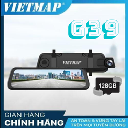 [HOT NEW] Camera Hành Trình VietMap G39 - Màn Gương Chống Chói Điện Tử - Tặng Kèm Thẻ Nhớ - VietMap G39