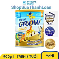 [HSD T11-2022] Sữa Bột Grow Gold 6+ (900g) - GROW6+-900