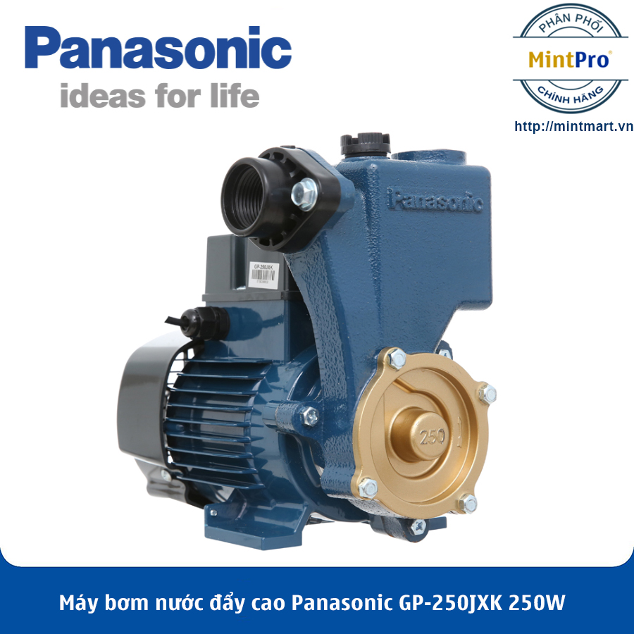 Máy bơm nước đẩy cao Panasonic GP-250JXK 250W - Hàng chính hãng