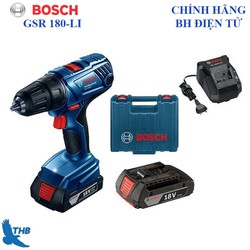 Máy khoan bắt vít dùng pin Bosch GSR 180-LI - GSR 180-LI