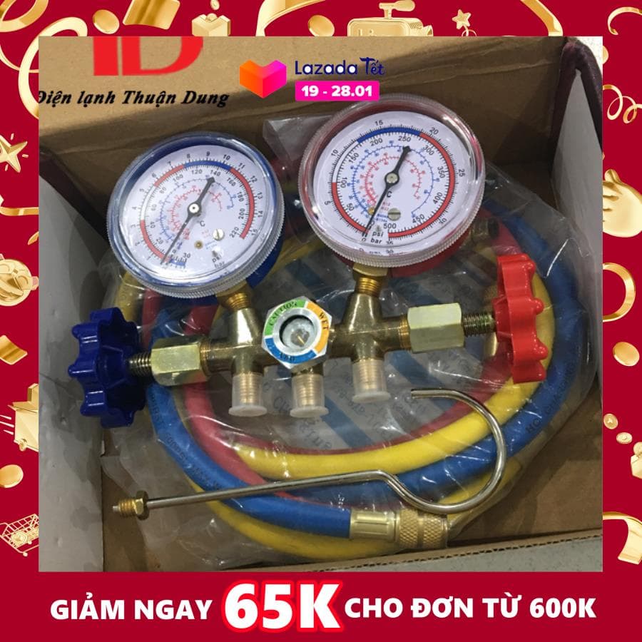Đồng hồ đo áp suất gas máy lạnh CT 536H