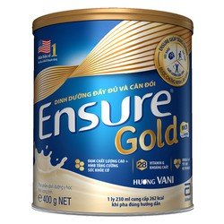 Sữa bột Ensure gold hương vani 400g - Ensure vani 400g