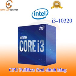 CPU Intel Core i3 10320 3.8GHz turbo 4.6GHz 4 nhân 8 luồng - Chính hãng - LKCPU049