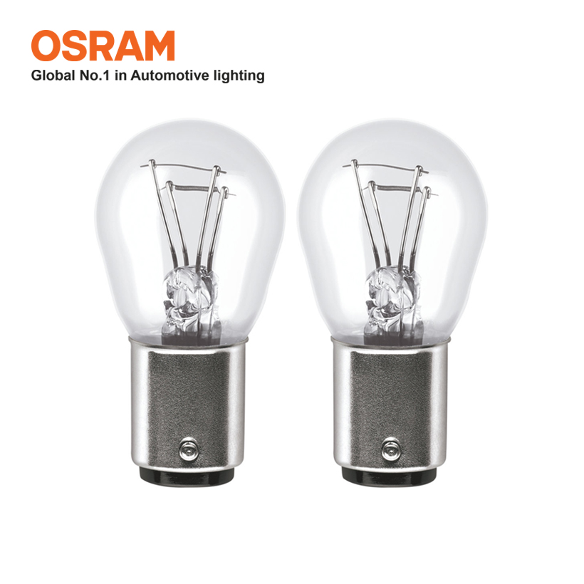[HCM]Bóng đèn sau 2 tim OSRAM ORIGINAL P21/5W 12v 21/5w (chân cao thấp)