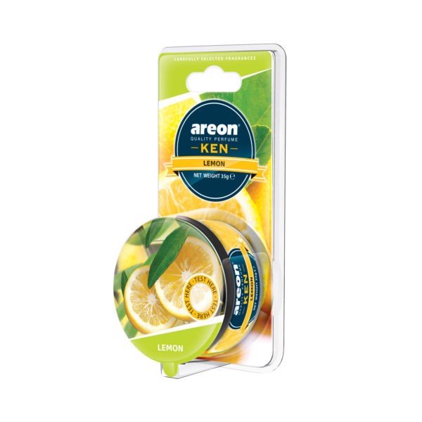 Sáp thơm ô tô hương chanh tây AREON DỊU NHẸ - THANH MÁT ) - Lemon