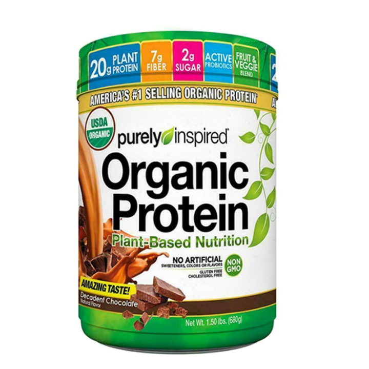 Thực phẩm bổ sung Protein Hữu cơ từ thực vật Purely Inspired Organic Protein 100% Plant - Based dành cho người ăn chay (Vegan) 680g - Nutrition Depot