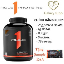 WHEY RULE 1 PROTEIN 100% ISOLATE 76 LIỀU DÙNG - Rule1