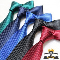 Cà vạt nam công sở KING Bản lớn 8cm, Silk lụa cao cấp ( C43 ) - Cà vạt nam Caravat nam bản lớn 8cm C43 2