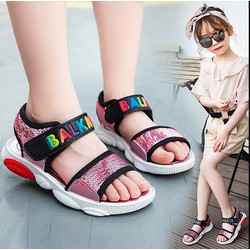 Dép sandal bé gái phong cách học xinh dành cho bé từ 3 -13 tuổi - SD61H - SD61H