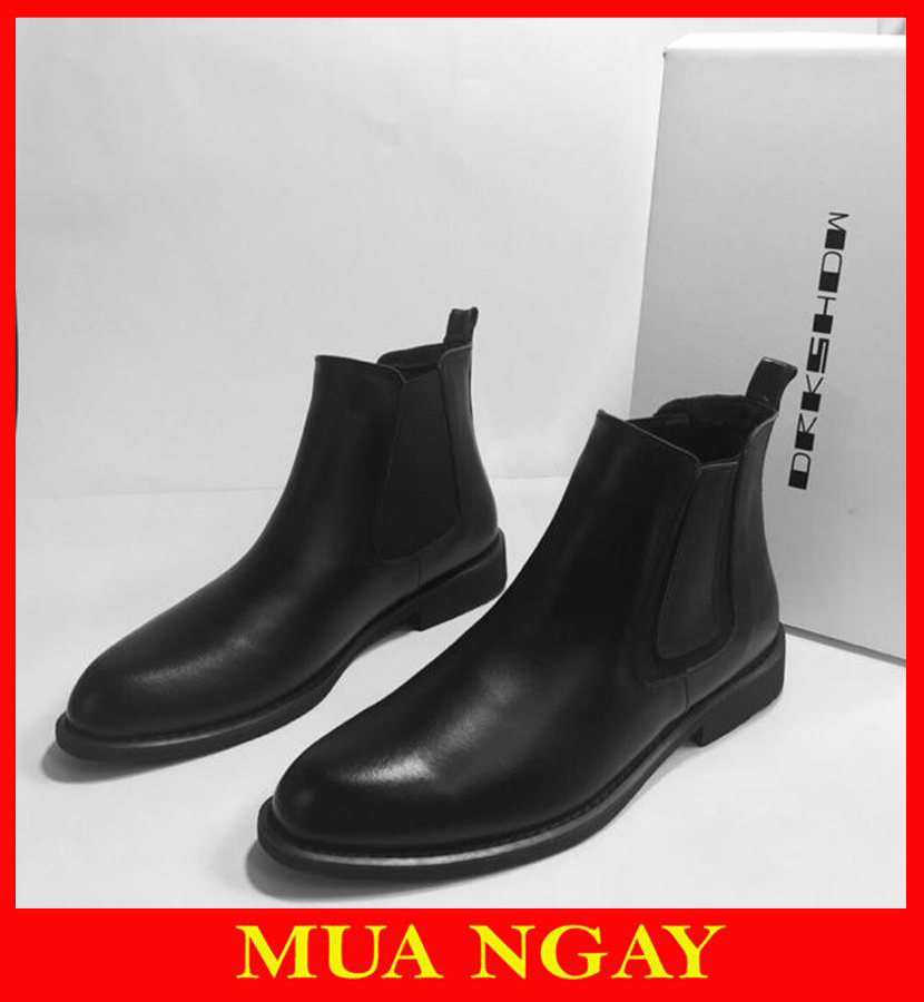 Giày Boot Nam Tăng Chiều Cao Cao Cấp BT28