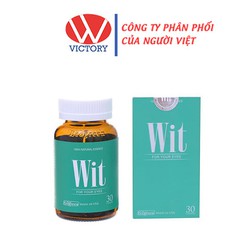 Viên Uống Bổ Mắt WIT (Hộp 30 Viên) - Nhập Khẩu Từ Mỹ - Victory Pharmacy - WIT30