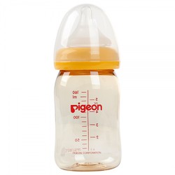 Bình sữa Pigeon PLUS 160ml (nhựa PPSU, 0M+) là - PIGEONCORONG160