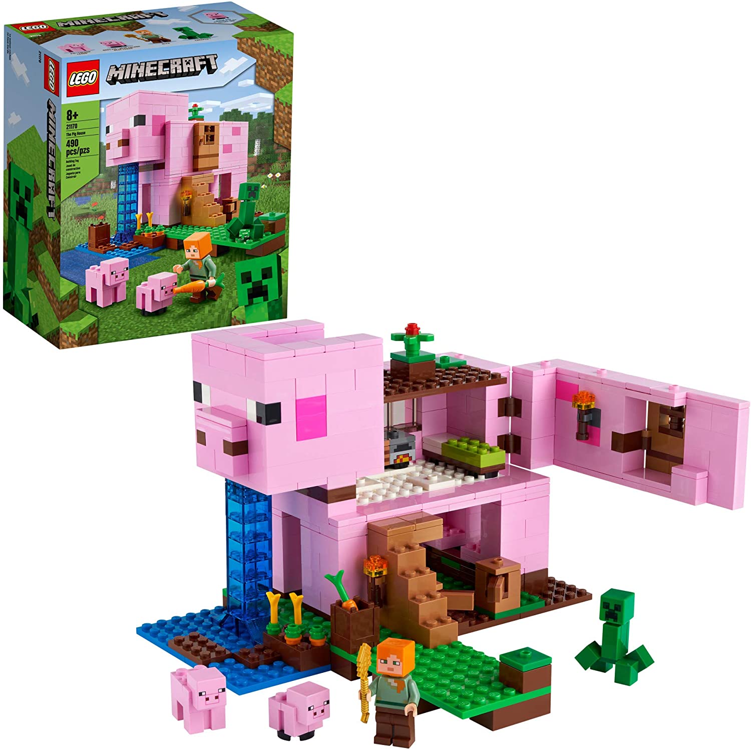Đồ chơi LEGO MINECRAFT- Ngôi Nhà Heo - 21170