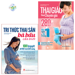 Combo Sách: Tri Thức Thai Sản Bà Bầu Cần Biết + Thai Giáo Theo Chuyên Gia - 280 Ngày Mỗi Ngày Đọc 1 Trang - 89360019