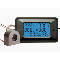 đồng hồ 6 thông số 100A Công tơ điện tử thiết bị đo công suất - cong to 100A
