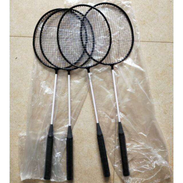 1 Đôi vợt cầu lông dành cho người mới tập chơi tặng kèm 5 quả cầu lông chất lượng cao