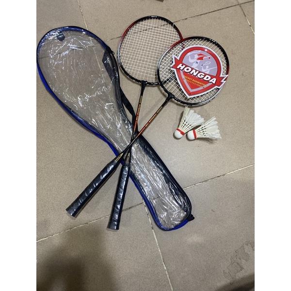 卍﹊ 1 đôi vợt cầu lông giá rẻ tặng 2 quả cầu 3 sao
