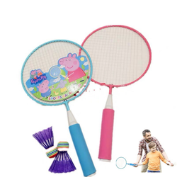 Bộ 2 vợt cầu lông khung kim loại cho bé (tặng 2 quả cầu) - 1197