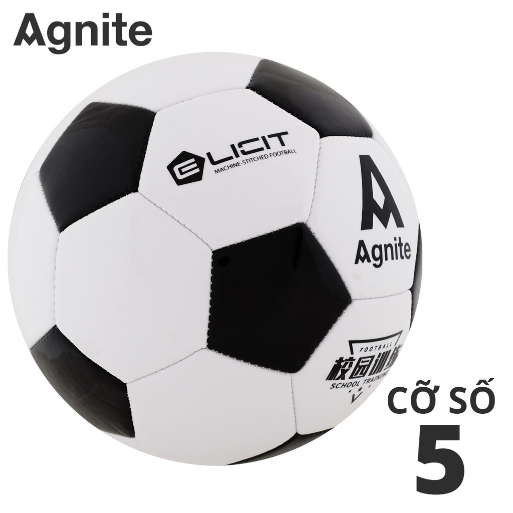 Quả bóng đá Agnite tiêu chuẩn - Size 5, Da PU cao cấp, Siêu nhẹ, Đàn hồi tốt, Màu sắc chi tiết?, đủ các mẫu F1202/ F1247/ F1203