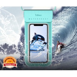 Túi đựng điện thoại chống nước cảm ứng xịn - Hàng hiệu cao cấp Tuban SXmax - Bảo vệ tuyệt đối - Ngăn nước, Bơi lặn, đi tắm thoải mái - Agiadep442