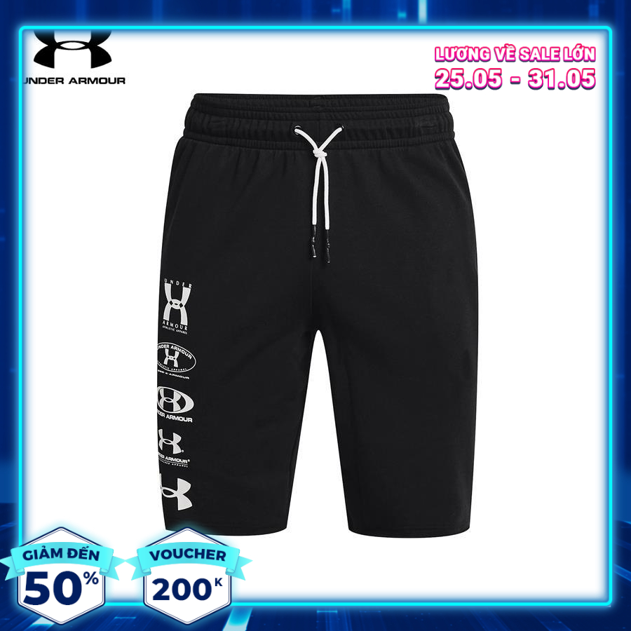 UNDER ARMOUR Quần ngắn thể thao nam Rival Terry 25Th Anniversary 1361630-001
