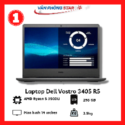 Laptop Dell Vostro 3405 R5-3500U/4GB/256GB/Win10 (V4R53500U001W) - 1766_72220652