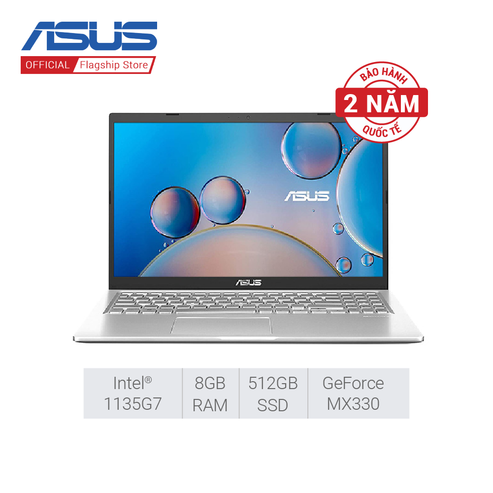Laptop Vivobook ASUS X515EP-EJ268T ( Intel Core i5-1135G7/8GB RAM/512GB SSD/MX330 2GB/15.6-inch FHD/Win10)