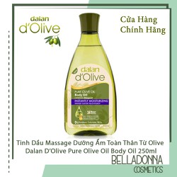 Tinh Dầu Massage Dưỡng Ẩm Toàn Thân Từ Ô Liu Dalan D’Olive Olive oil Body Oil 250ml - dalan-tinhdau