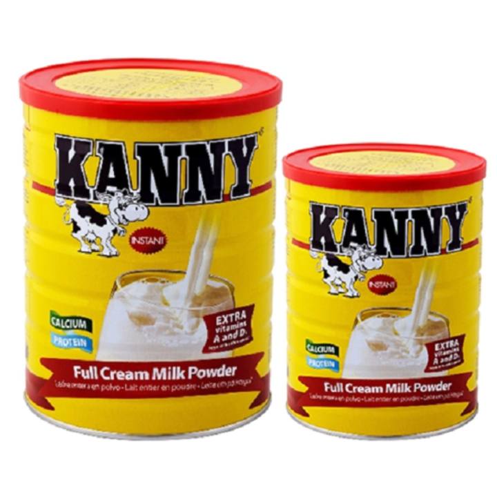 Combo 2 hộp sữa nguyên kem Kanny 900gr- nhập khẩu nguyên lon từ Hà lan