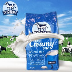 Sữa bột Devondale nguyên kem nhập khẩu từ Úc - túi 1kg - 9300639602967