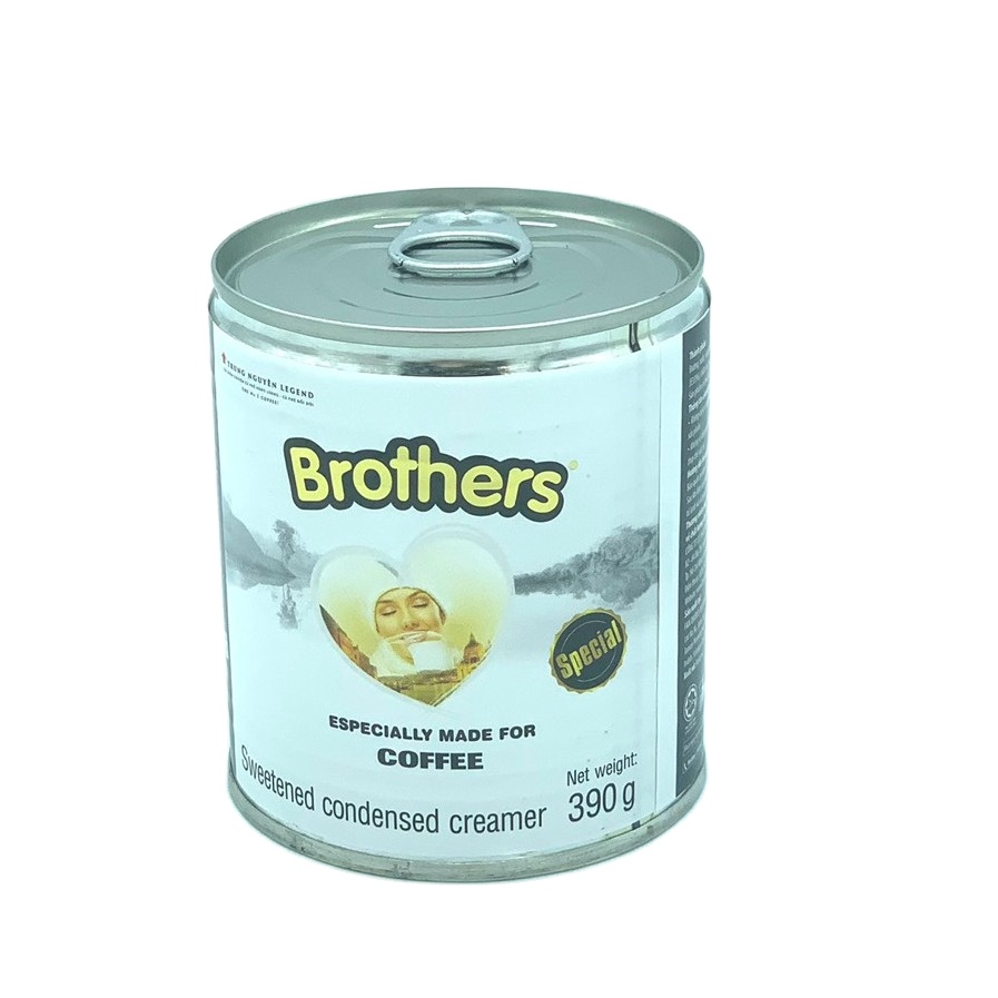 Sữa đặc Trung Nguyên Brothers - Đặc Chế cho Cà phê( Hộp 390gam)