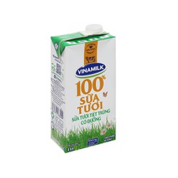 Sữa tươi tiệt trùng Vinamilk 100% có đường/ Không đường thùng 12 hộp 1 lít - 2811_44646539