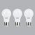 Bộ 3 Bóng Đèn LED Bulb MPE 7W 6000-6500K E27 Ø60 – Ánh sáng trắng