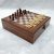 Bộ cờ vua bằng gỗ cao cấp 4 trong 1 – Hàng xuất Châu Âu và Mỹ