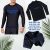 Bộ đồ bơi cao cấp tay dài chống nắng ( gồm 1 áo+ 1 quần) chất thun đẹp, đường may chắc chắn màu sắc trẻ trung