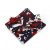 Bộ sản phẩm cà vạt thời trang sọc chấm xanh đỏ 02, nơ bướm cho bé trai đeo cổ và khăn tay