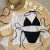 Bikini, Đồ Bơi Đi Biển Nữ Hai Mảnh Áo Tam Giác, Quần Cạp Thấp Quyến Rủ Sexy Oderi KG10