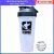 Bình lắc Shaker pha sữa cho người tập GYM hiệu TCSPORTFOOD – Bình nước thể thao Shaker 600 ml – Bình màu trắng nắp đen