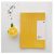 Combo 3 Vở Crabit Dotted Notebook – Vở Kẻ Chấm Bi (Giấy Ruột Dot) – Màu vàng (120 Trang – 183x260mm)