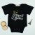 Cute Baby Girl Boy Letter Print Rompers Short Sleeve Infant Jumpsuits