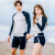Đồ Bơi Nam Và Nữ Tay Dài Che Nắng ATI73 MayBlue Couple Swimsuit Long Sleeves, UPF 50 Sun Protection