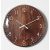 Đồng hồ treo tường vân gỗ – khung kim loại sang trọng – HÀNG LOẠI 1