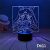 Đèn Ngủ Led 3D Hình Otaku Thủy Thủ Mặt Trăng Quà Tặng Trang Trí cảm ứng có Điều khiển từ xa nháy sáng 16 màu