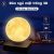 Đèn ngủ mặt trăng lơ lửng LED cảm ứng in 3D cao cấp – Quả Cầu Mặt Trăng Bay Magnetic Levitation 3D Printing Moon Light