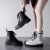 Giày bốt nữ cổ cao tăng chiều cao mới – giày boost nữ phong cách mới