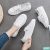 Giày Bata Nữ Trắng Slip On MINSU M3405 Phong Cách Giày Thể Thao Sneaker Hàn Quốc Tối Giản Dễ Dàng Mix Khi Đi Học Đi Chơi Cao 3cm, Kích Thước 35-40…