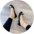 Giày búp bê nữ đế bằng da bóng đính nơ xinh xắn hàng VNXK siêu bền M15