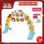Kệ Chữ A đồ chơi đa, treo thành cũi có nhạc 3 in 1 hình động vật Winfun 0853 – Đồ chơi cho bé sơ sinh tới 1 tuổi – tặng đồ chơi tắm 2 món