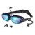 Kính bơi tráng GƯƠNG Ánh Kim 8016 PRO gồm Bịt Tai + Kẹp Mũi, kính bơi ngăn UV cao cấp – DONGDONG